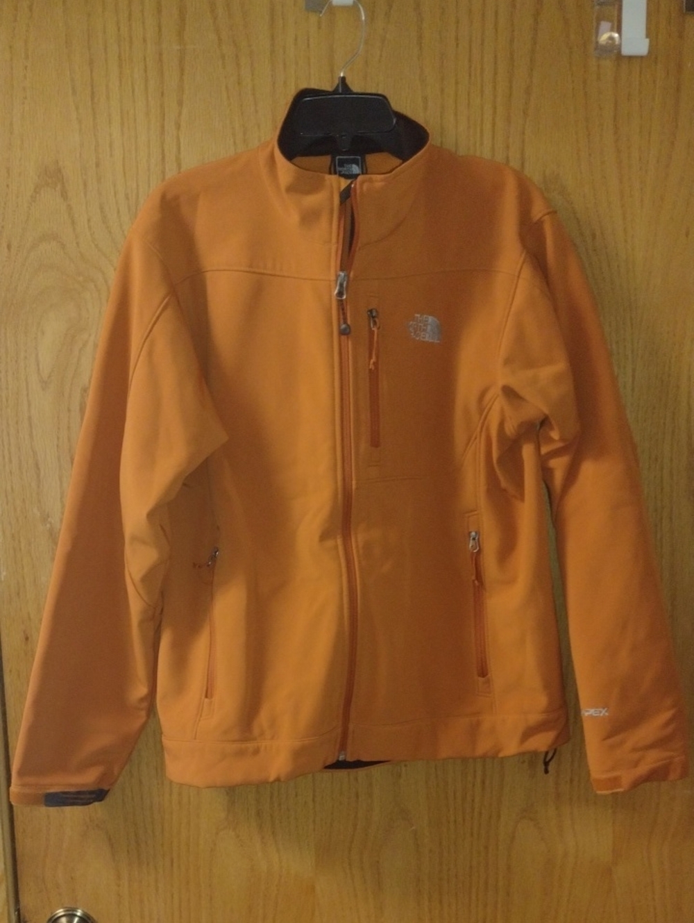 The North Face Men’s Orange Softshell Jacket (J1402)